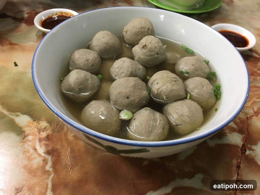 Bowl of Meatballs with Sauce