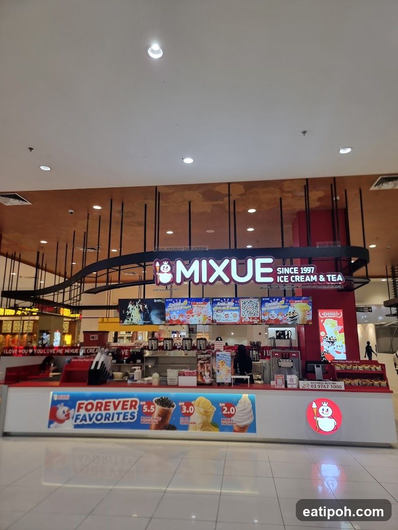 Mixue Ice Cream & Tea Shop Interior