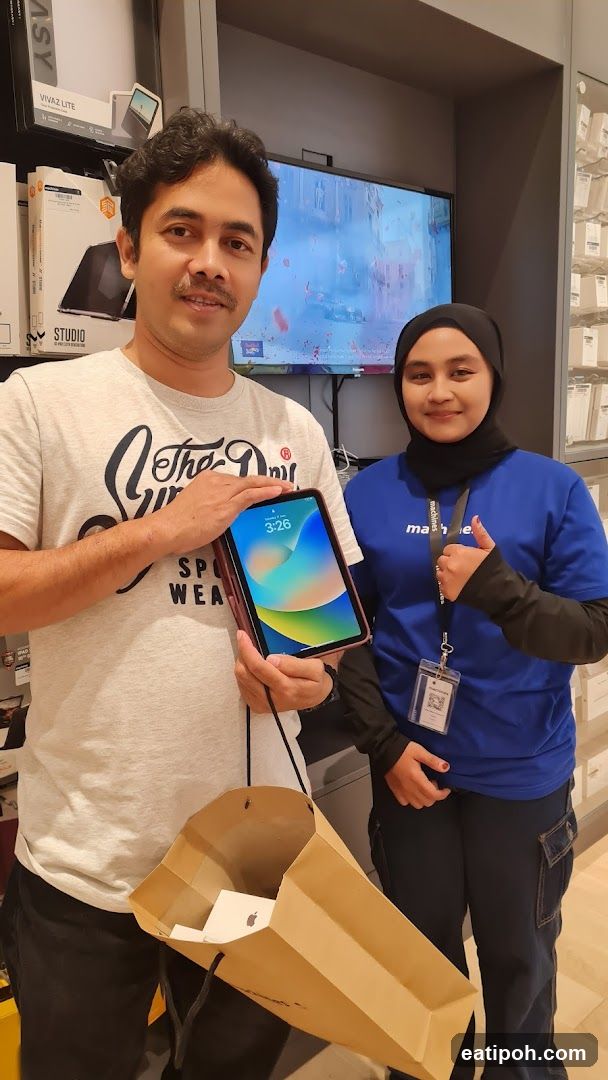 Customer and Staff in Store