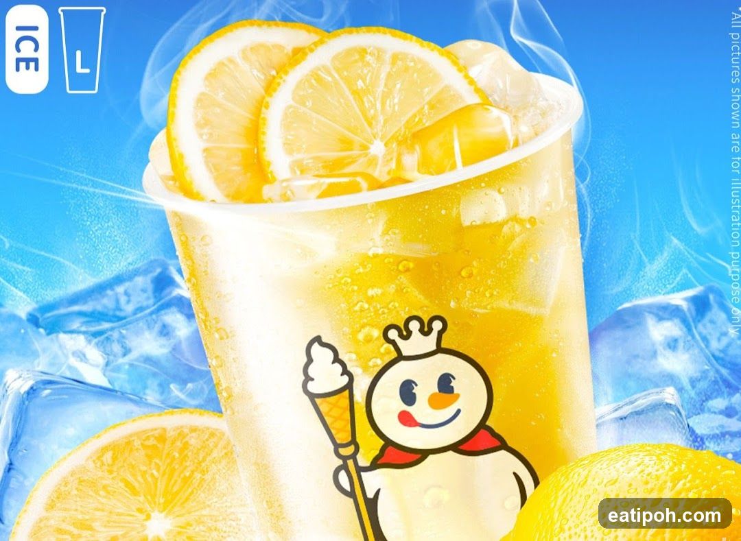 Lemon Drink Advertisement