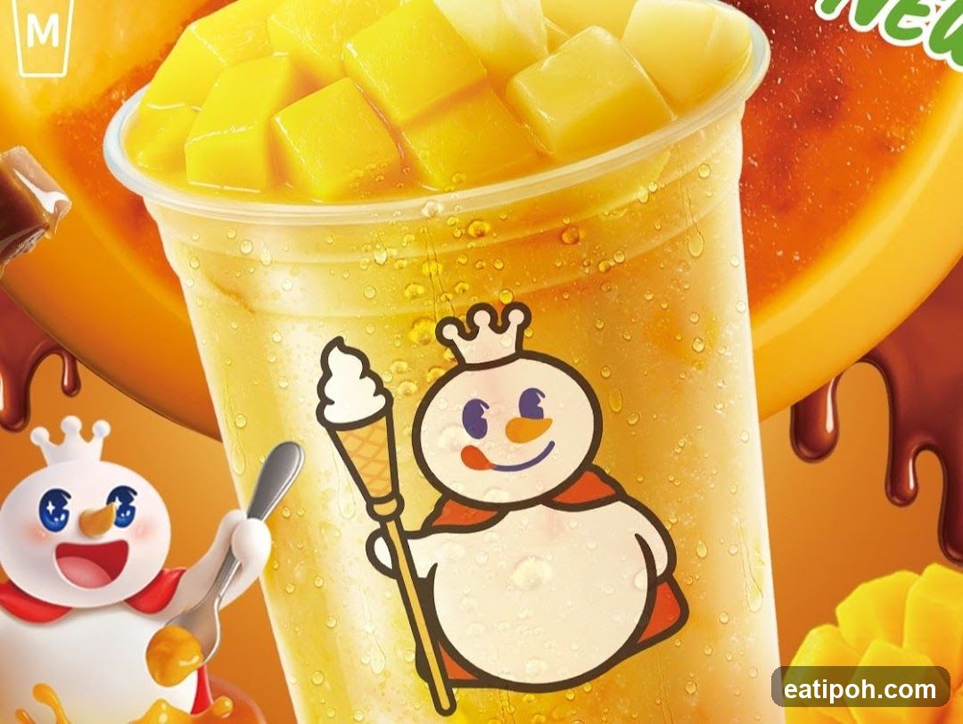 Mango Drink Advertisement