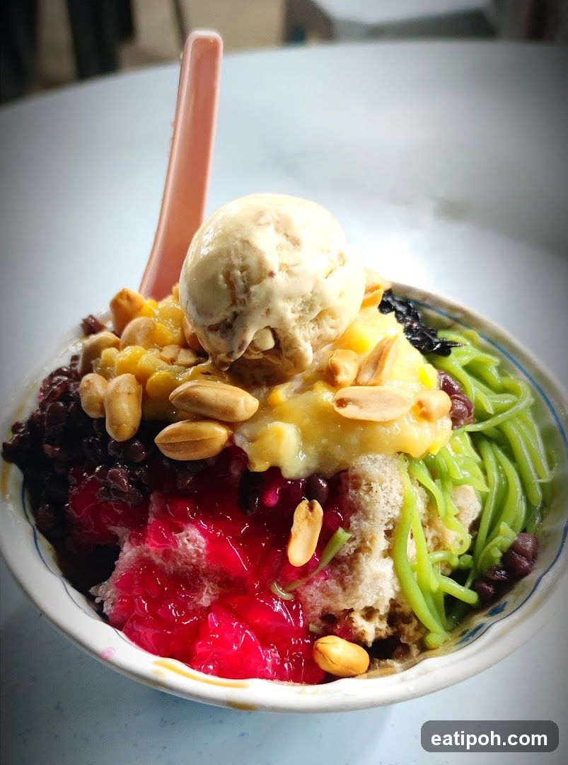 Ice cream dessert bowl