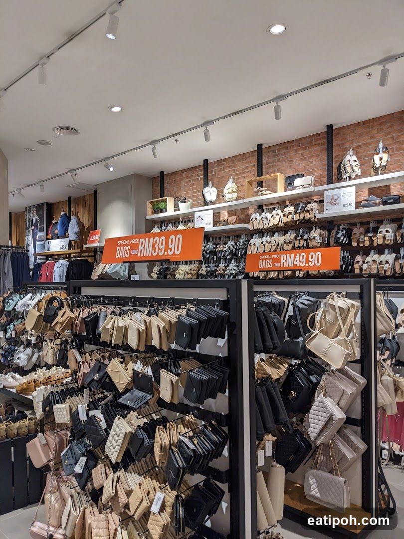 Interior of a retail store