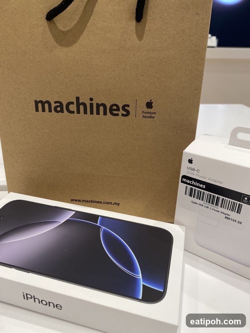 iPhone and Accessories Display