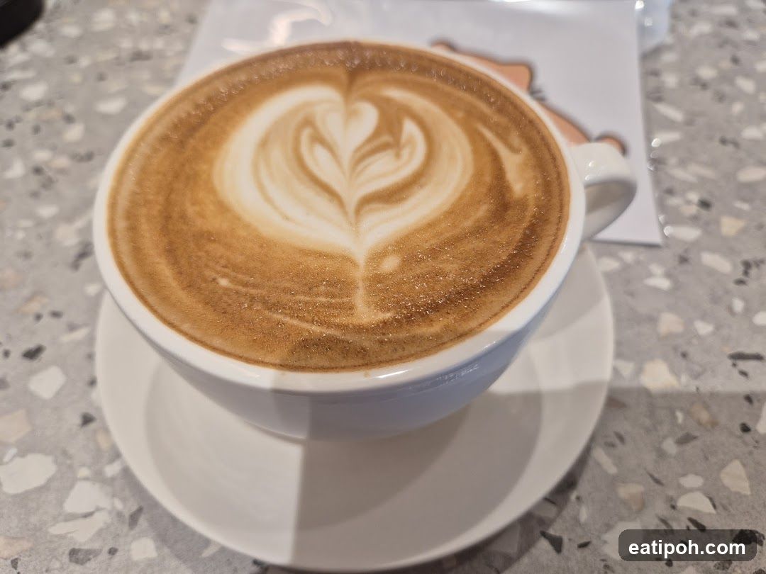 Café Latte with Artwork