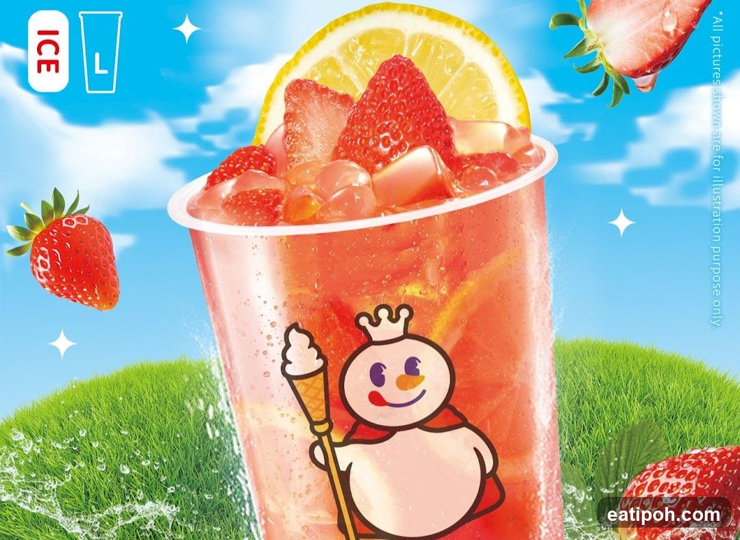 Strawberry Lemonade Advertisement