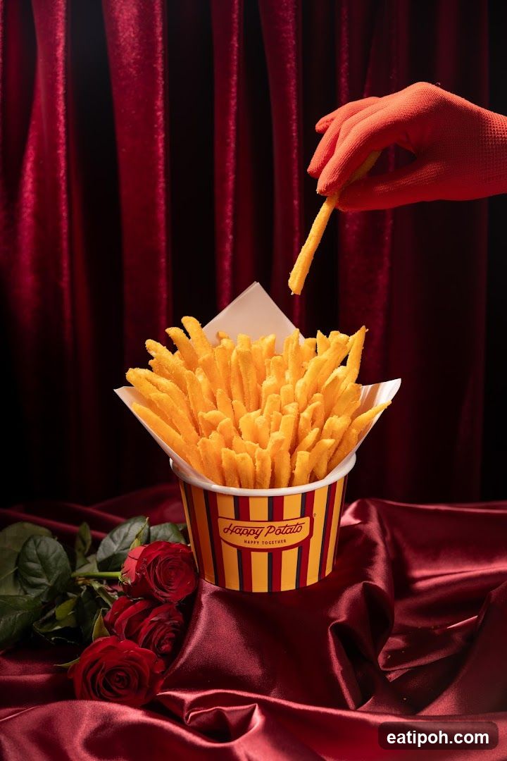 French Fries with Roses