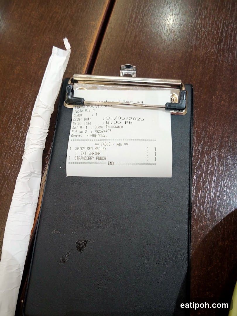 Order List on Clipboard