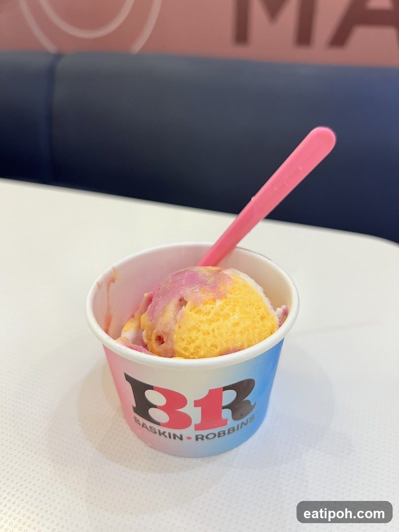 Baskin-Robbins Ice Cream Cup