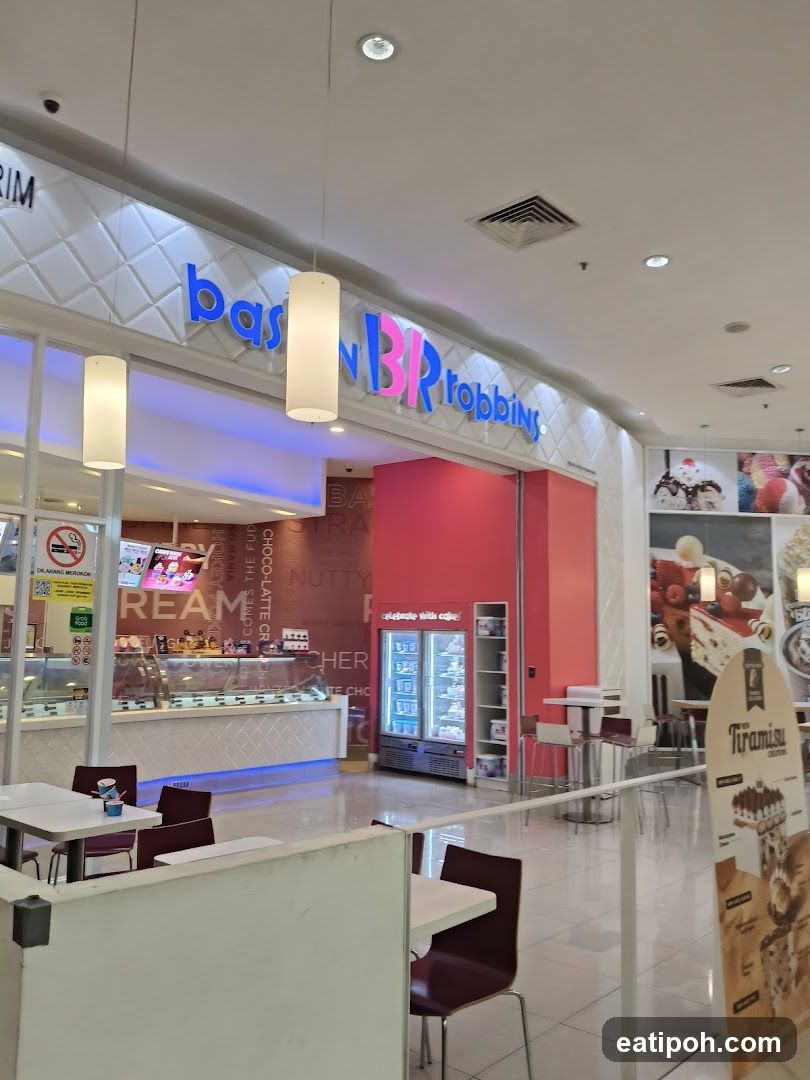 Baskin Robbins Storefront Interior