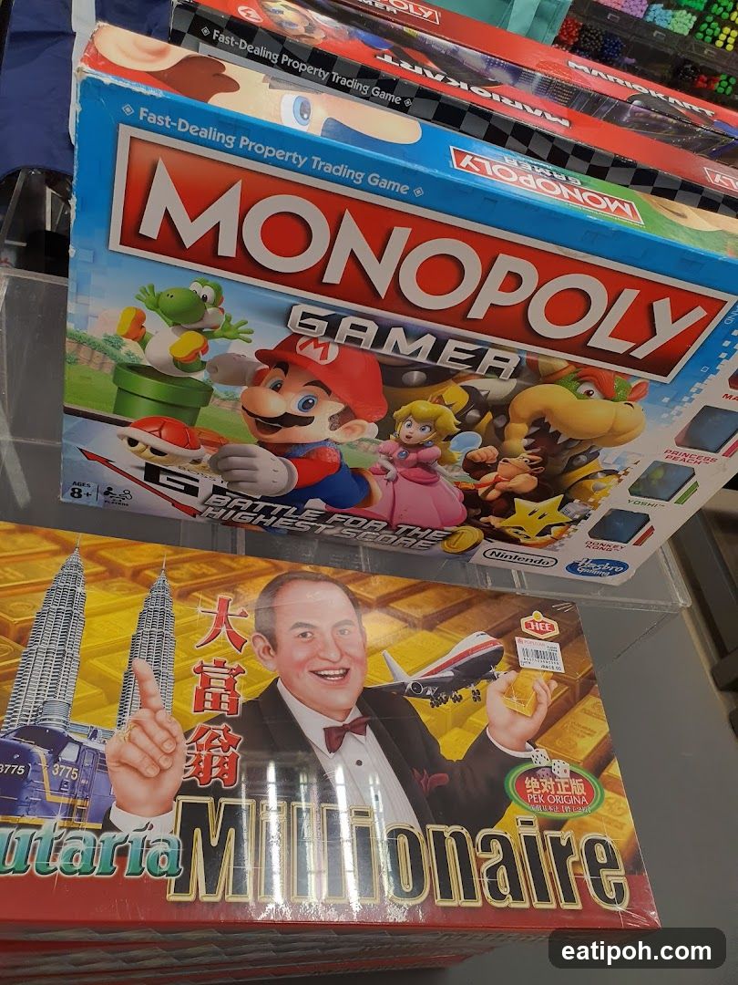 Game Boxes Displayed in Store