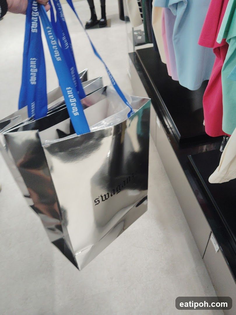 Shopping Bag in Retail Store