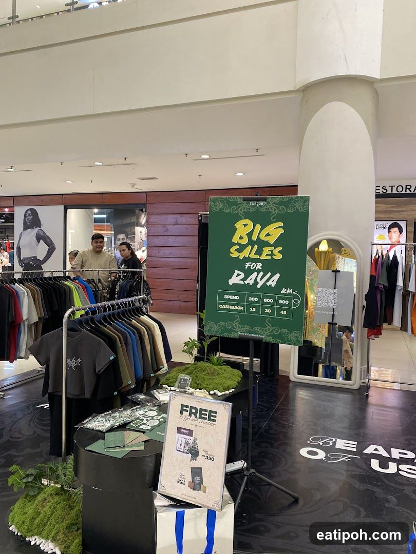 Retail Store Interior Promotion