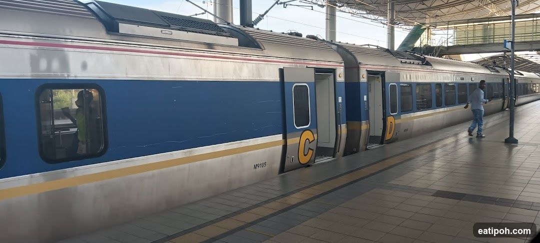 Train at Station Platform