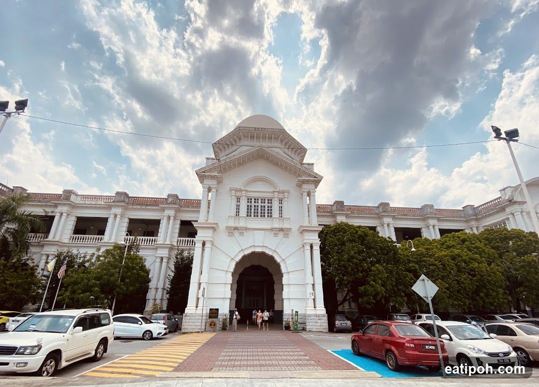 Building Exterior with Arched Entrance