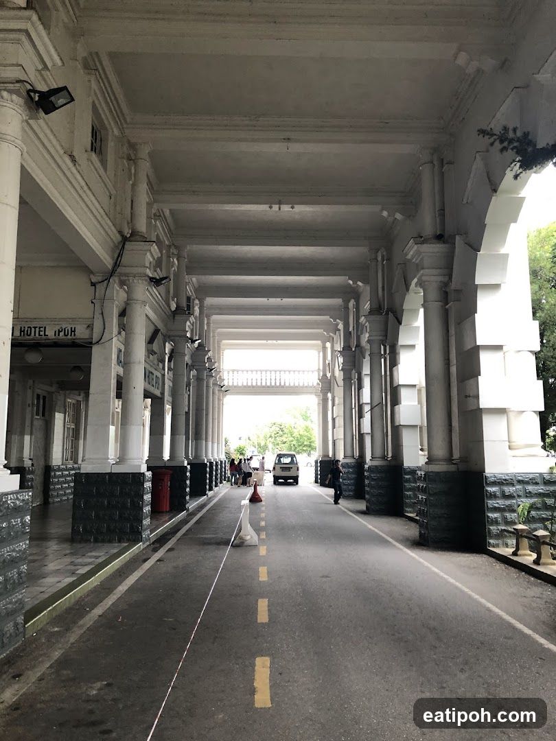 Archway Entrance to Hotel Ipoh