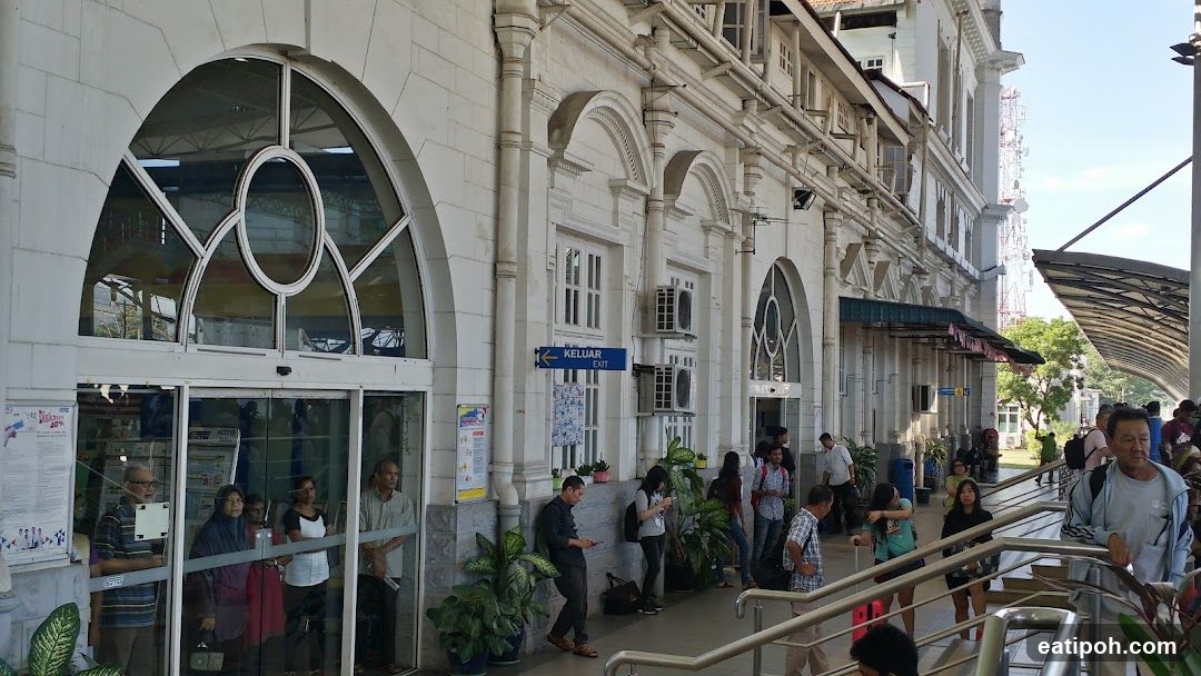 People at a building entrance