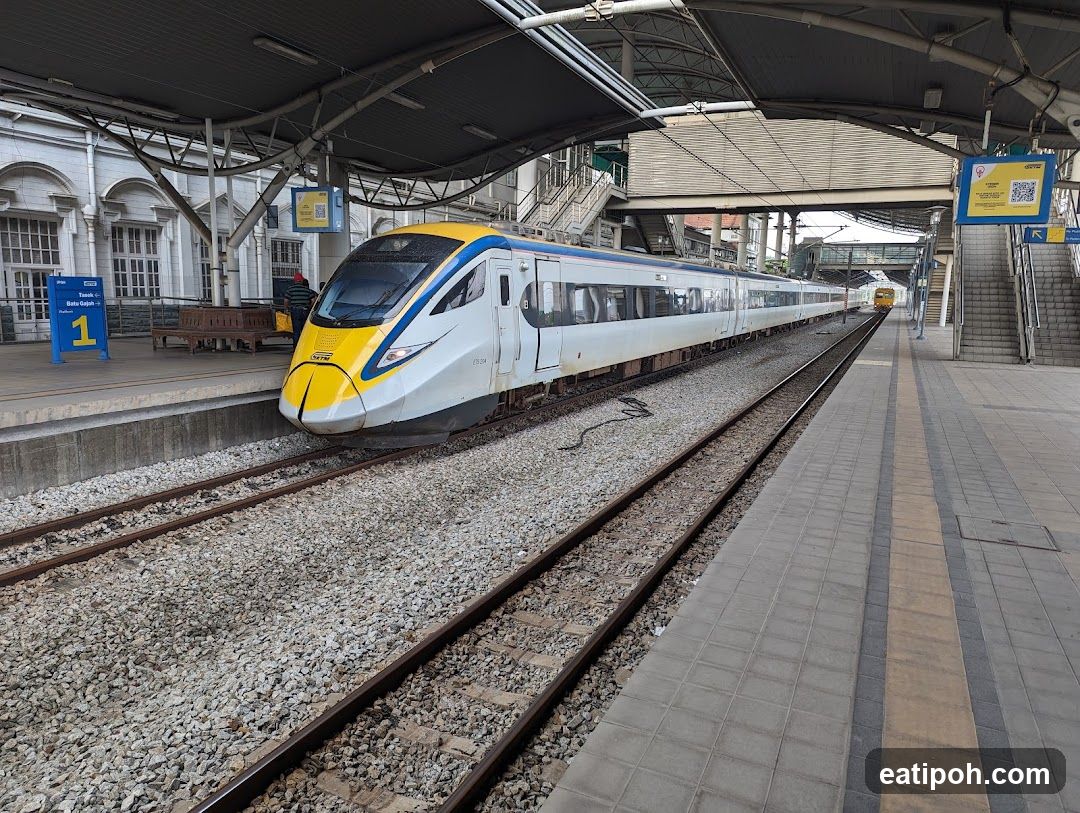 Train at Station Platform
