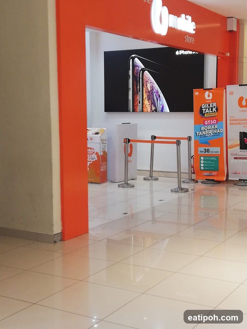 Umobile Store Interior