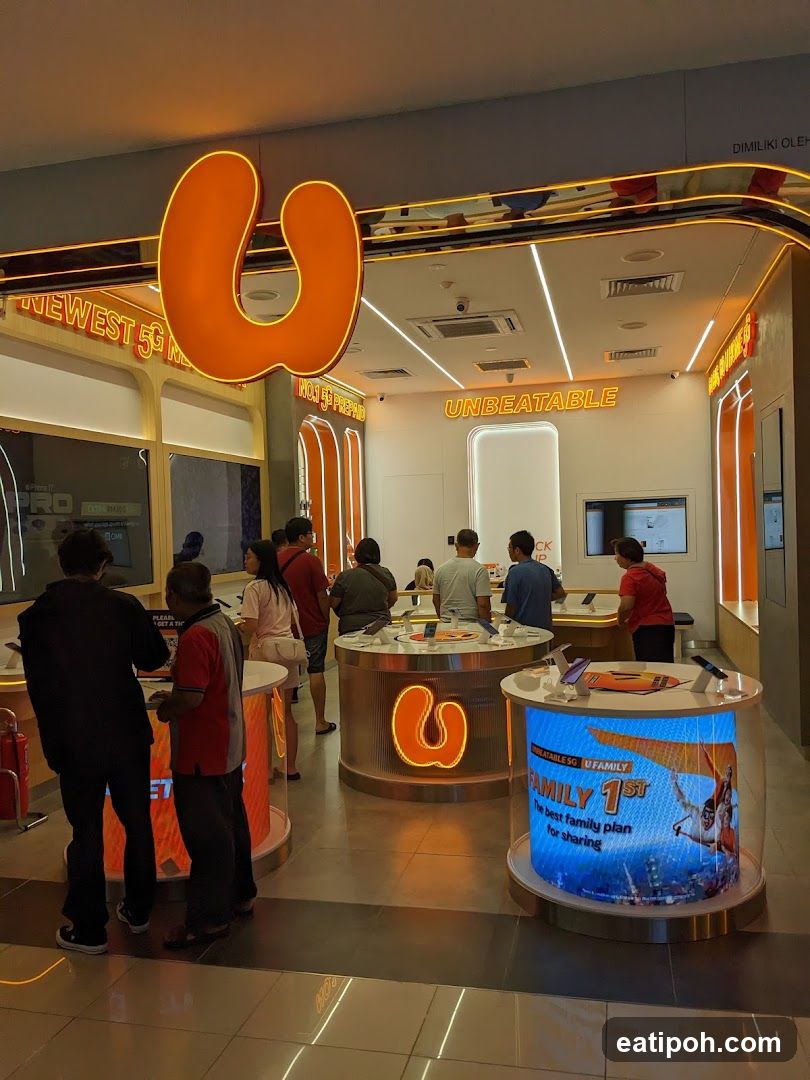 U Mobile Store Interior