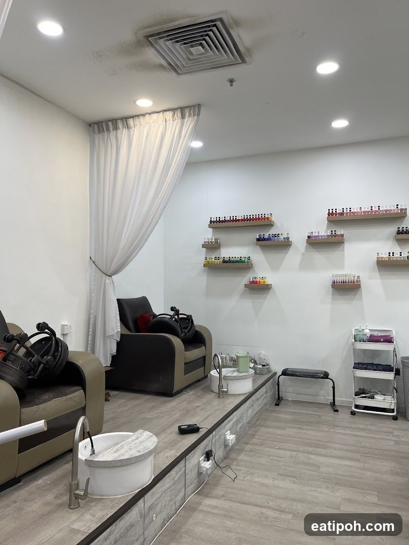 Nail Salon Interior