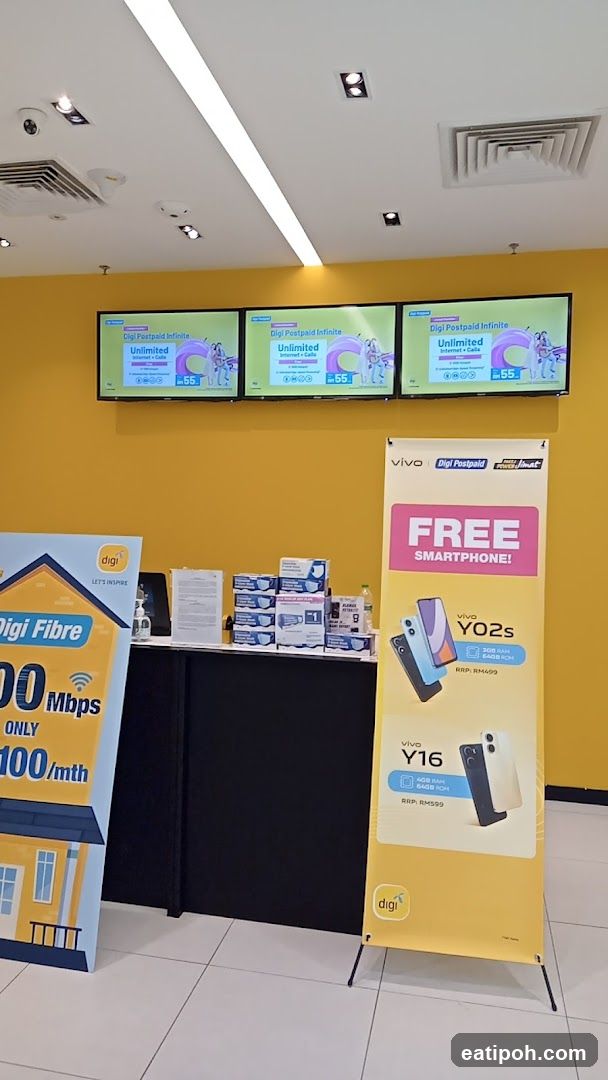 Digi Postpaid Infinite Promotion Display