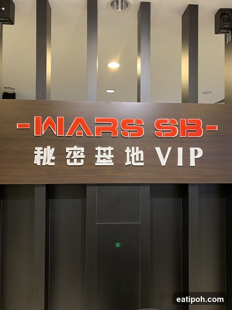 -MARS SB- Secret Base VIP Signage