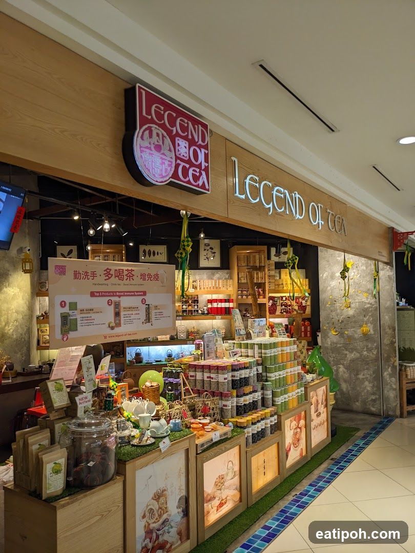 Legend of Tea Storefront