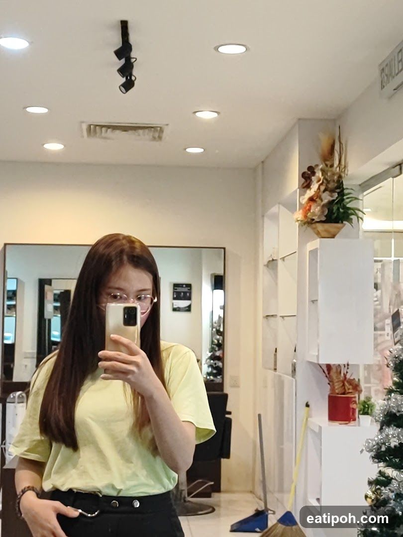 Interior Selfie in Salon