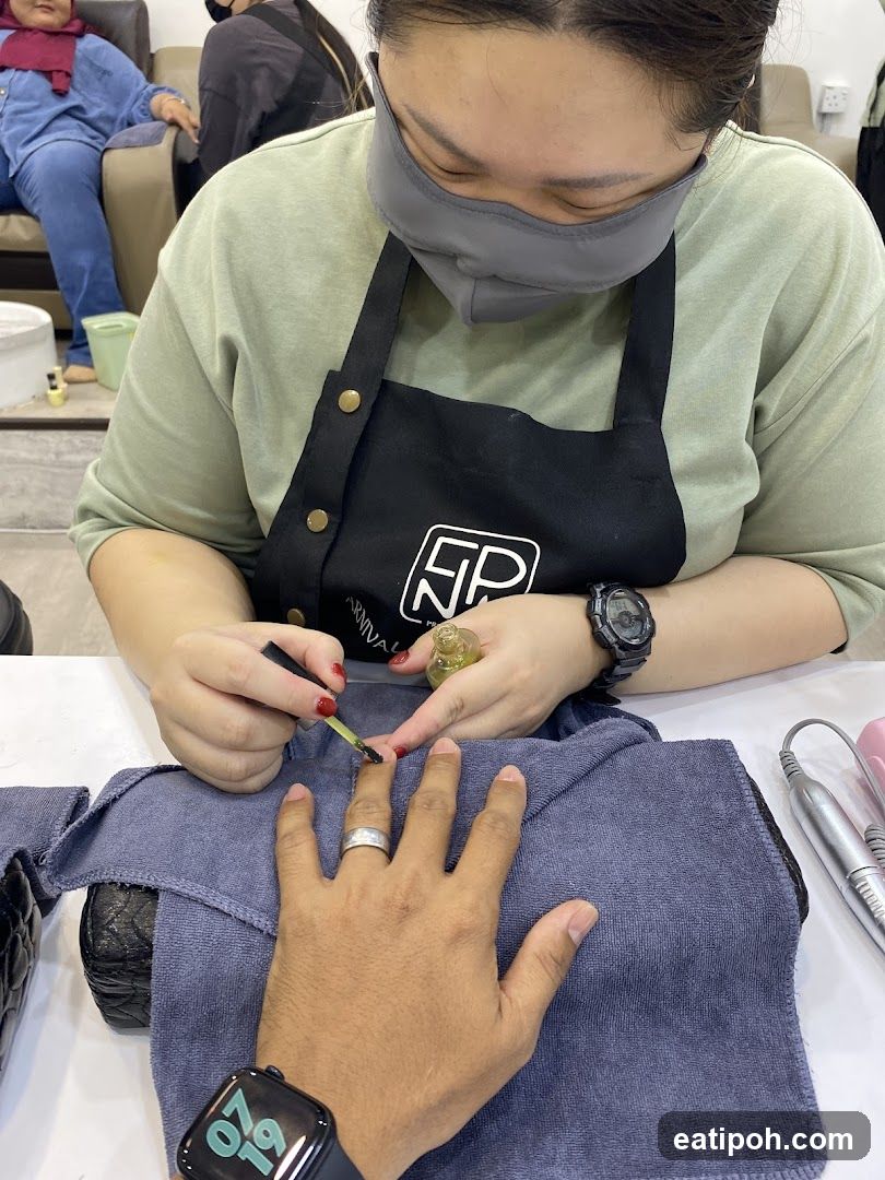 Nail Salon Interior