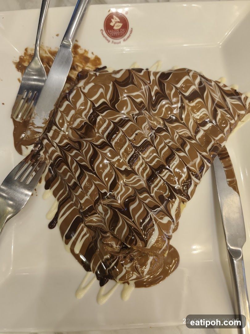 Chocolate Drizzled Dessert