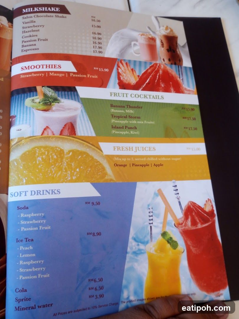 Drink Menu
