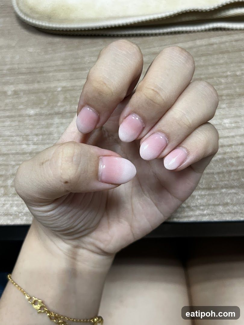 Hand with Nail Art