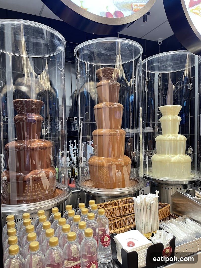 Chocolate Fountains Display
