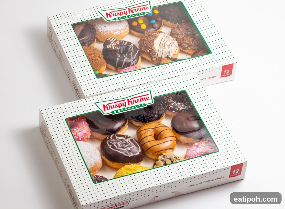 Krispy Kreme Doughnuts Boxes