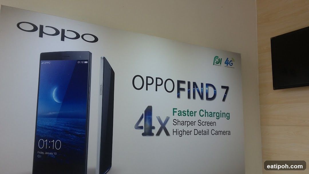 OPPO FIND 7 promotional poster