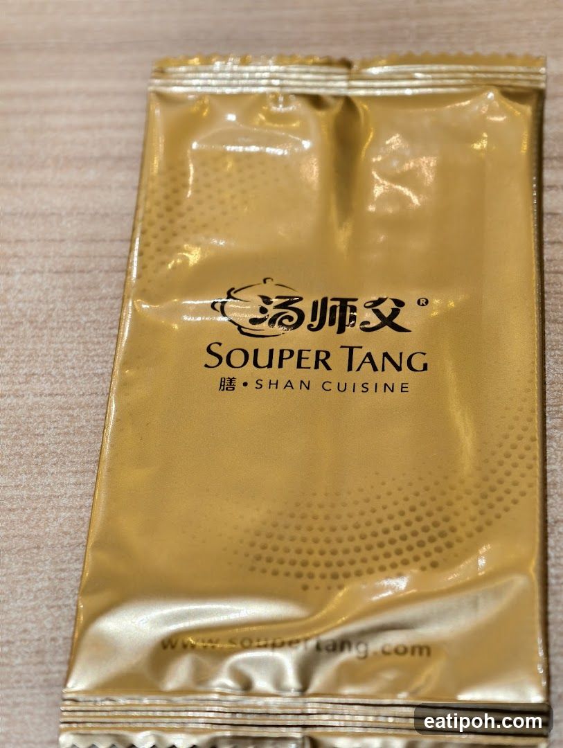 Souper Tang branded product packet