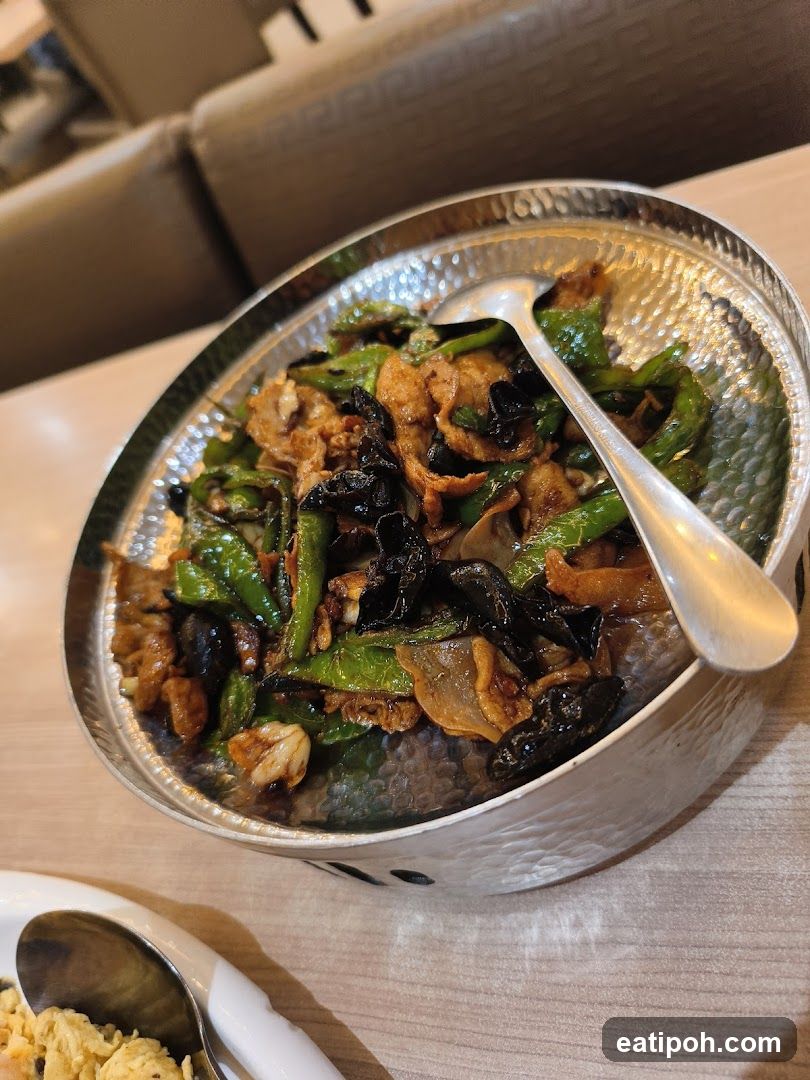 Dish in a restaurant setting