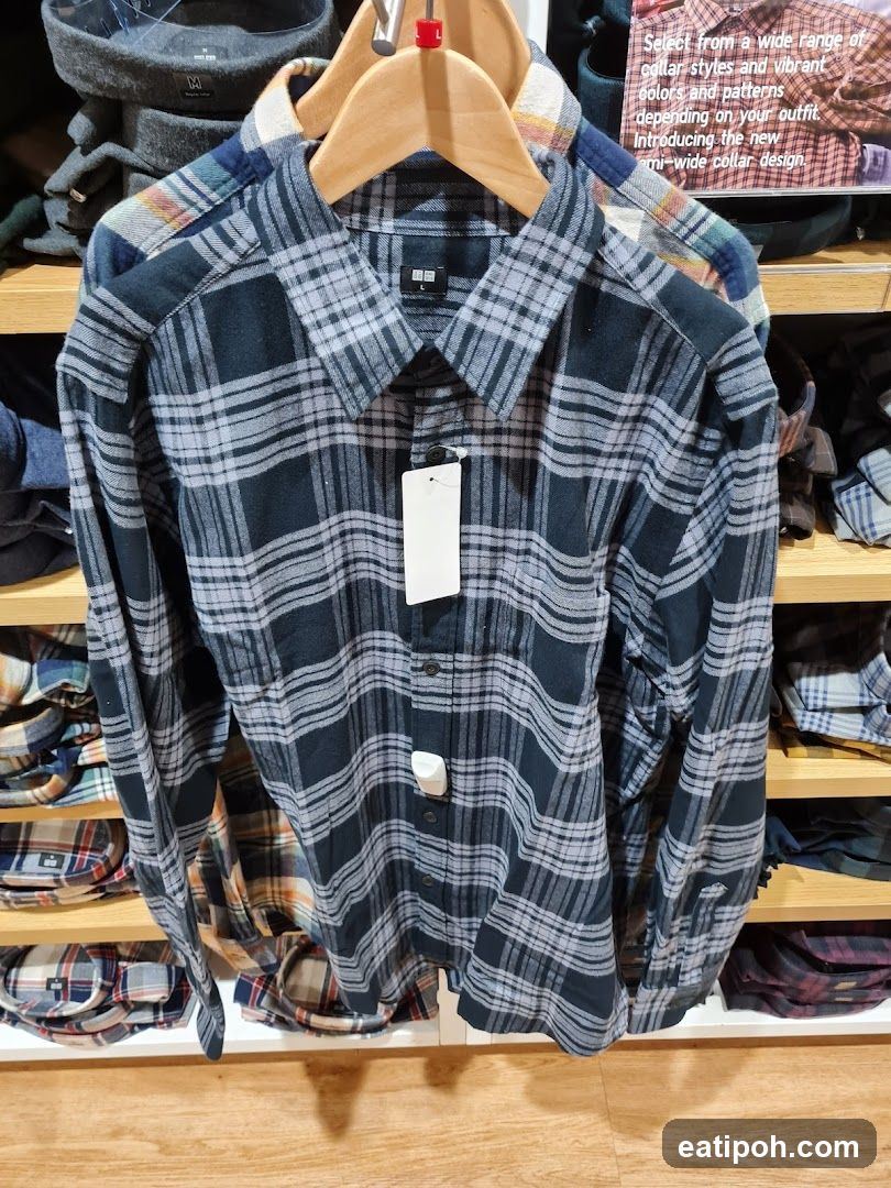 Flannel Shirt Display