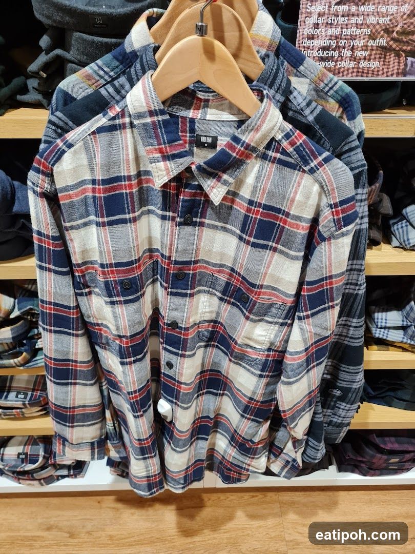 Flannel Shirt Display