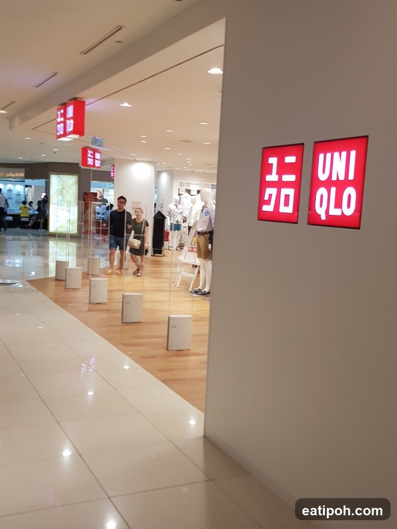 Uniqlo Store Entrance
