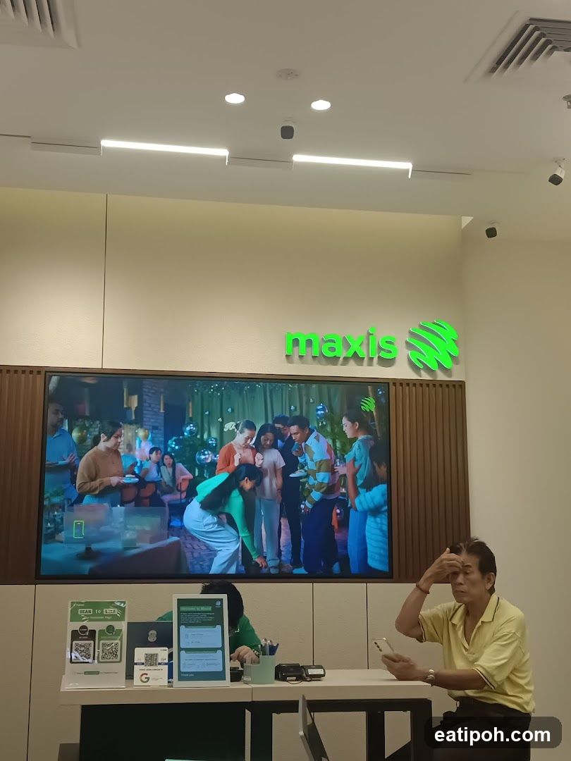 Maxis Store Interior
