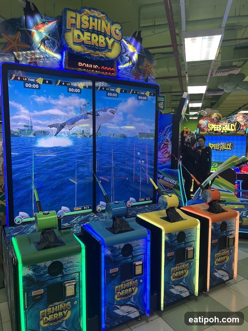 Fishing Derby Arcade Machines