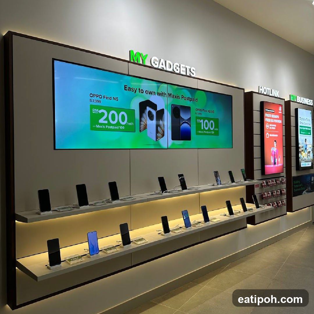 Gadgets Store Interior