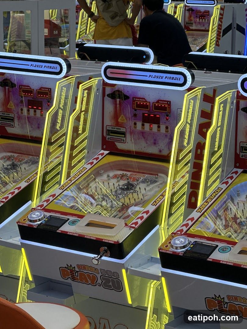 Pinball Machines in Arcade