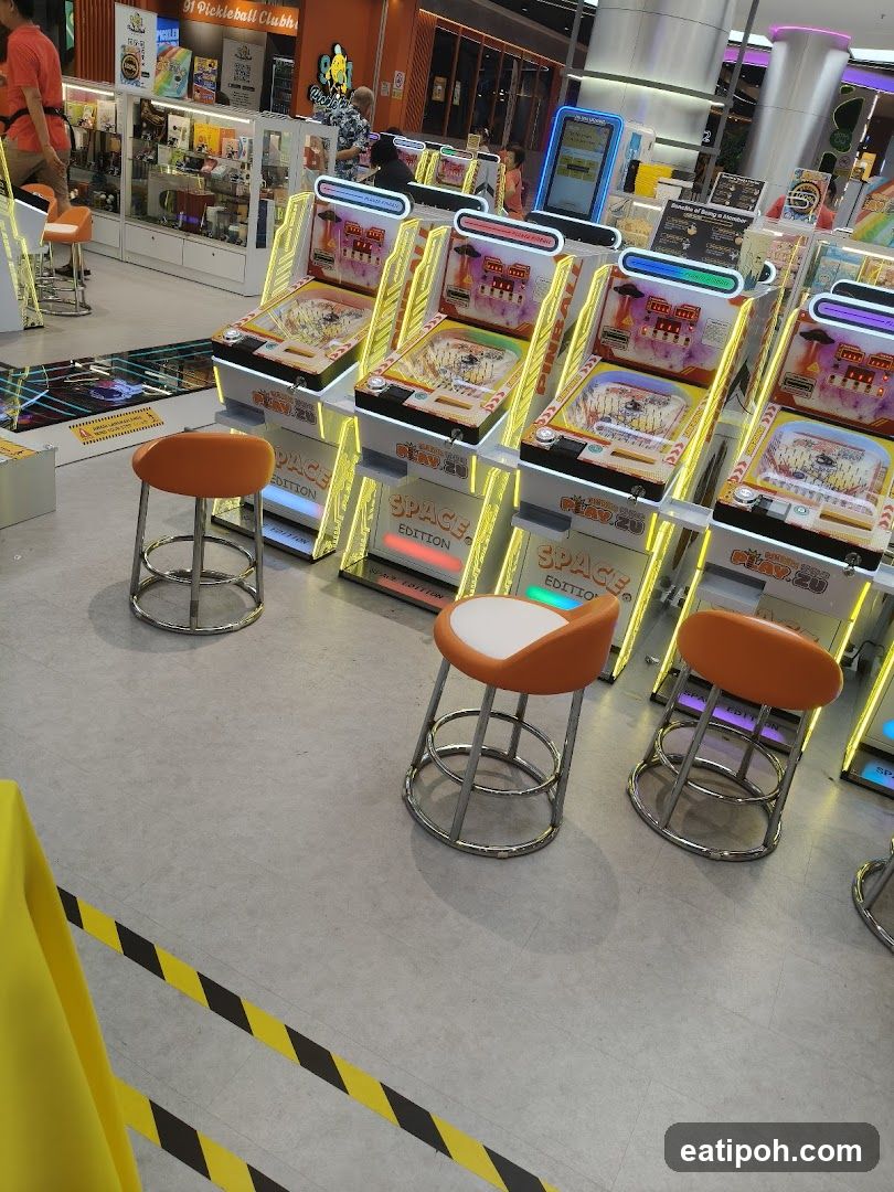 Arcade Games Section