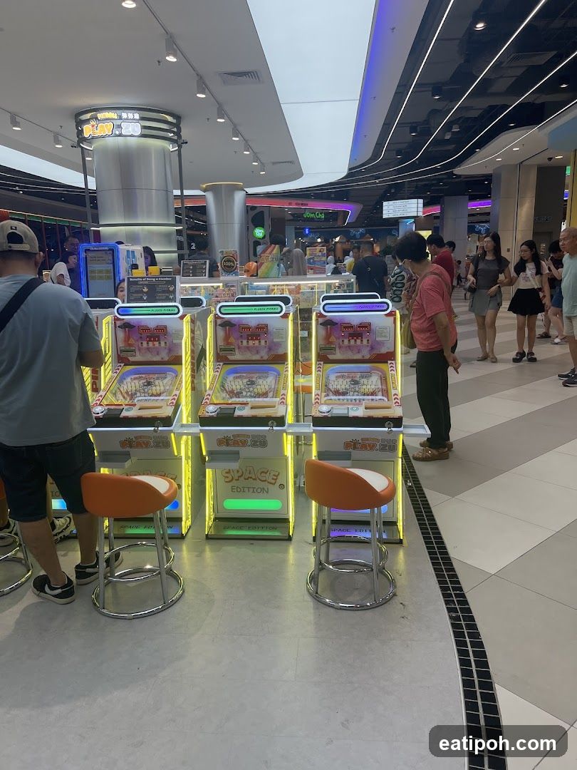 Arcade Games in Shopping Mall