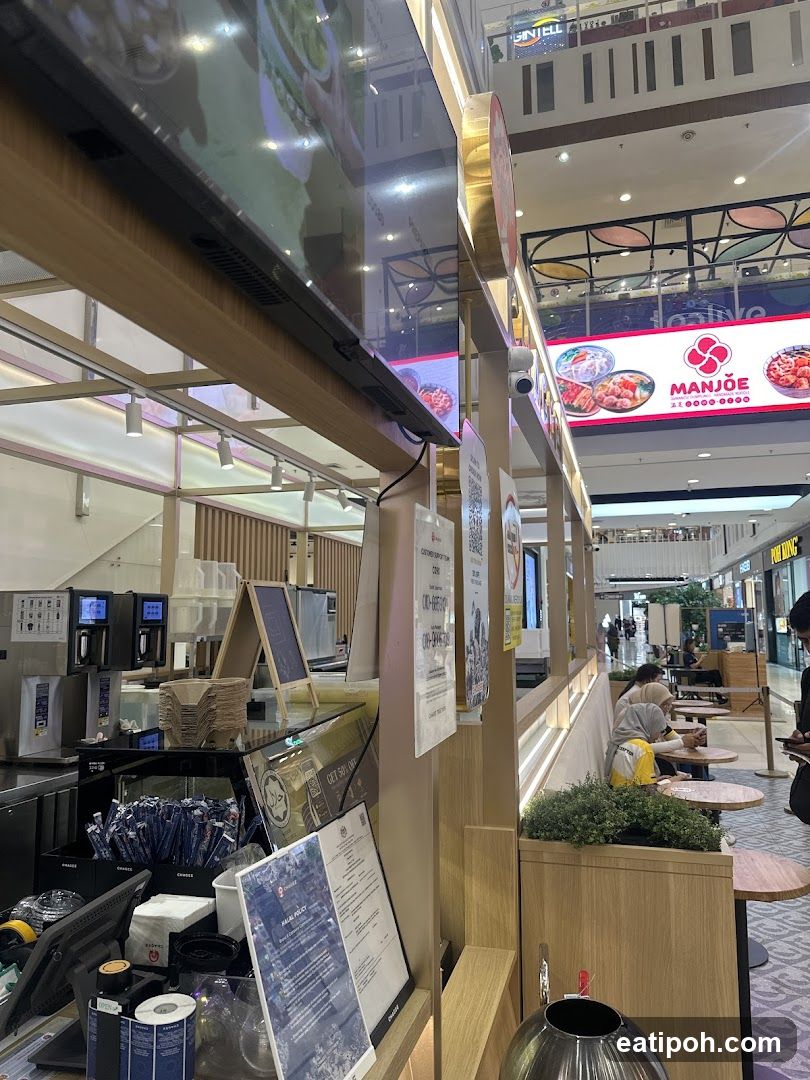 Shopping Mall Food Court Interior