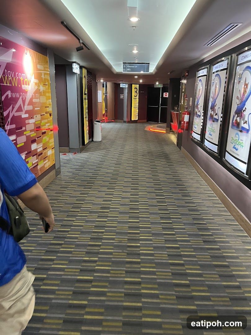 Cinema Hall Corridor