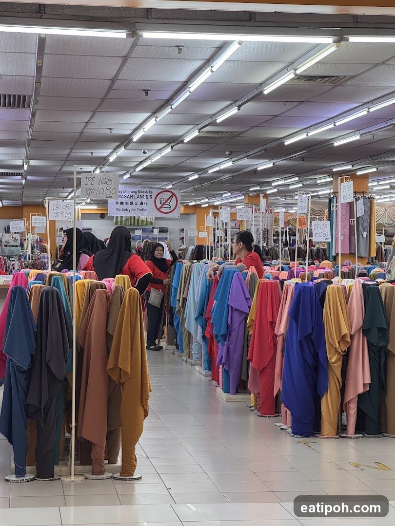 Fabric Store Interior